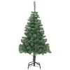 vidaXL Weihnachtsbaum mit 300 LEDs mit St&auml;nder Gr&uuml;n 180 cm PVC