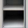 vidaXL Schlie&szlig;fachschrank Grau 45 x 90 x 180 cm