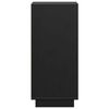 vidaXL Sideboards 2 Stk. Schwarz 31,5x34x75 cm Massivholz Kiefer