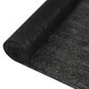 vidaXL Zaunblende Schwarz 1,2x10 m HDPE 150 g/m&sup2;