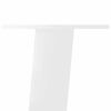 vidaXL Konsolentischbeine 4 Stk. Wei&szlig; 72 cm Stahl