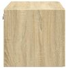 vidaXL Wandschrank Sonoma-Eiche 80x42,5x40 cm Holzwerkstoff