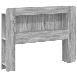 vidaXL Kopfteil-Schrank mit Speicher Graues Sonoma Holzwerkstoff