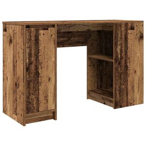 vidaXL Schreibtisch Altholz-Optik 120x42x76 cm Holzwerkstoff