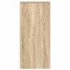 vidaXL Sideboard Sonoma-Eiche 29,5x34x76 cm Holzwerkstoff