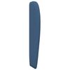 vidaXL Kopfteil Ohr Blau 80 x 23 x 6 cm Stoff