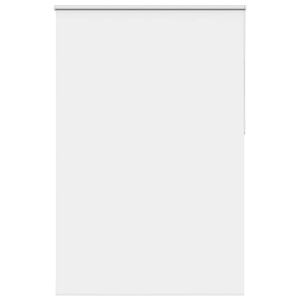 vidaXL Verdunkelungsrollo Wei&szlig; 145x230cm Stoffbreite 141,6cm Polyester