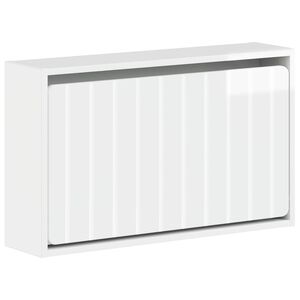 vidaXL Wandmontierter Schuhschrank ZWOLLE 71 x 17 x 43 cm