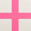 vidaXL Aufblasbare Gymnastikmatte mit Pumpe 700x100x20 cm PVC Rosa