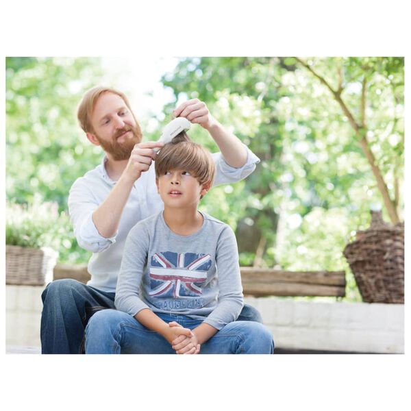 Medisana Elektrischer L&auml;usekamm mit LED LC 870 Wei&szlig;