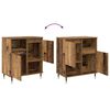 vidaXL Sideboards 3 pcs Altholz 180 x 35 x 70 cm Holzwerkstoff