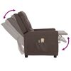 vidaXL Massagesessel Elektrisch Taupe Stoff