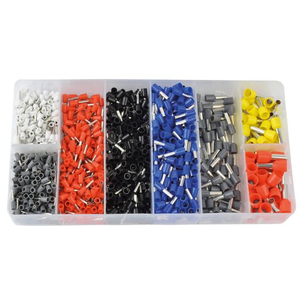 Br&uuml;der Mannesmann 1202-tlg. Crimpzange Set