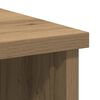 vidaXL Sideboard mit Schublade Artisan-Eiche 101x35x76cm Holzwerkstoff