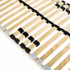 vidaXL Lattenrost Braun 70 x 190 cm Massives Buchenholz