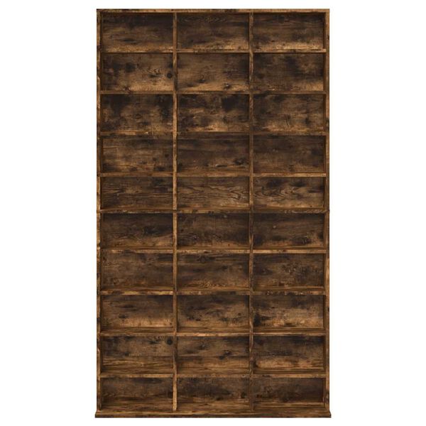 vidaXL CD-Regal R&auml;uchereiche 102x23x177,5 cm Holzwerkstoff