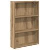 vidaXL Badezimmer-Wandschrank Kunsthandwerk Eiche 40 x 10 x 60,5 cm