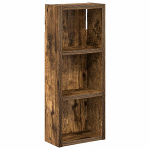 vidaXL Badezimmer-Wandschrank R&auml;uchereiche 20 x 10 x 50 cm