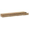 vidaXL Bettschubladen Artisan-Eiche 180 x 36,5 x 16,5 cm Holzwerkstoff