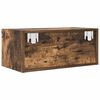 vidaXL TV-Schr&auml;nke 2 Stk. R&auml;uchereiche 60x31x25,5 cm Holzwerkstoff