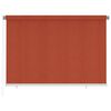 vidaXL Au&szlig;enrollo 225 (B)x140 (H) cm Terrakotta HDPE