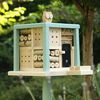 LUXUS-INSEKTENHOTELS Insektenhotel mit St&auml;nder Cube Friendly Owl Inn