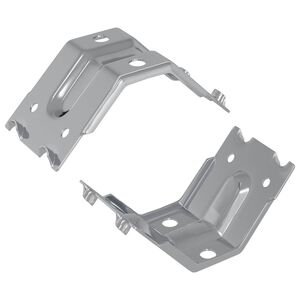 vidaXL Halterung 2 Zink-beschichtet 106 x 55 x 1,5mm Stahl