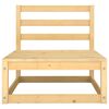 vidaXL 6-tlg. Garten-Lounge-Set Massivholz Kiefer