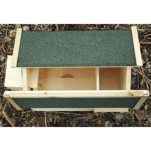 dobar Igelhaus Mecki mit 2 Eing&auml;ngen