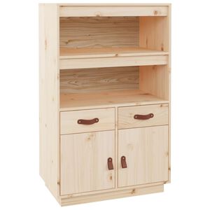 vidaXL Highboard 67x40x108,5 cm Massivholz Kiefer