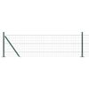vidaXL Euro-Zaun mit Betonsockel 10 x 0,6 m PVC-beschichteter Stahl