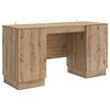vidaXL Schreibtisch Artisan-Eiche Holzwerkstoff 142,5 x 50 x 75 cm