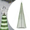 vidaXL LED Weihnachtsbaum 688 LEDs Kaltwei&szlig; 300 cm