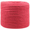 vidaXL Juteseil 14 mm Rot 100% Tossa Jute
