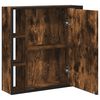vidaXL Bad-Spiegelschrank R&auml;uchereiche 60x16x60 cm Holzwerkstoff