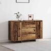 vidaXL Sideboard mit Schubladen Altholz 120 x 41 x 75 cm Holzwerkstoff