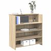 vidaXL Empfangstresen Sonoma-Eiche 100 x 50 x 103,5 cm Holzwerkstoff