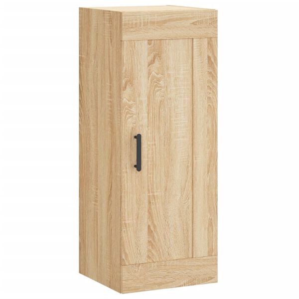 vidaXL Wandschrank Sonoma-Eiche 34,5x34x90 cm Holzwerkstoff