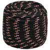 vidaXL Mehrzweck-Allzweckseil 16 mm 100 m Schwarz und Rot PP