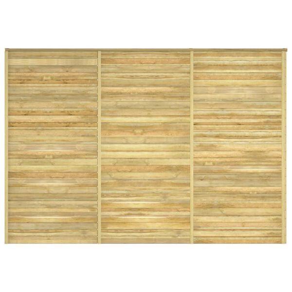 vidaXL Garten-Lagerschuppen 100x310x218 cm Kiefernholz Impr&auml;gniert