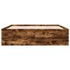 vidaXL Bettgestell R&auml;uchereiche 180x200 cm Holzwerkstoff