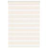 vidaXL Doppelrollo Marmorbeige 110x100cm Stoffbreite 105,9 cm Polyester