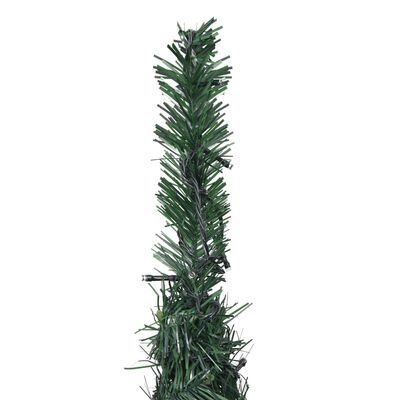 vidaXL Künstlicher Pop-Up-Weihnachtsbaum mit LED Grün 180 cm