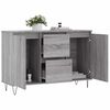 vidaXL Sideboard Grau Sonoma 101,5x35x70 cm Holzwerkstoff