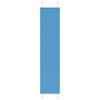 vidaXL Plissee Blau 50x200 cm Stoffbreite 49,4 cm Polyester