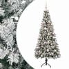 vidaXL K&uuml;nstlicher Weihnachtsbaum mit Weihnachtskugel 120 cm 150 LEDs
