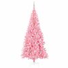 vidaXL Weihnachtsbaum mit 300 LEDs mit St&auml;nder Rosa 240 cm PVC