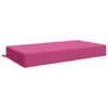 vidaXL Sitzkissen SOEST 100 % Polyester Rosa 120 x 80 x 15 cm