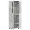 vidaXL Highboard FLORIN Beton Grau 60 x 35 x 182 cm Holzwerkstoff