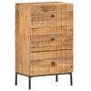 vidaXL Sideboard 45 x 30 x 75 cm Mango-Massivholz